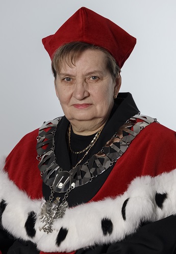 Zdjęcie przedstawia Prorektor ds. kształcenia - dr hab. Bożenę Śmiałkowską, prof. nadzw.