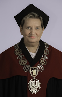Zdjęcie przedstawia Prorektor ds. kształcenia - dr hab. Bożenę Śmiałkowską, prof. nadzw.