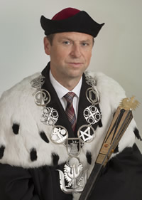 Zdjęcie przedstawia Rektora ZUT -dr hab. inż. Jaceka Wróbla, prof. nadzw.